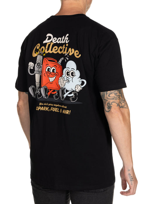 DEATH COLLECTIVE Spark Fuel Air Tee