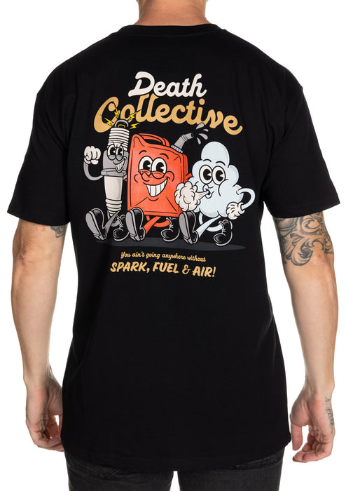 DEATH COLLECTIVE Spark Fuel Air Tee