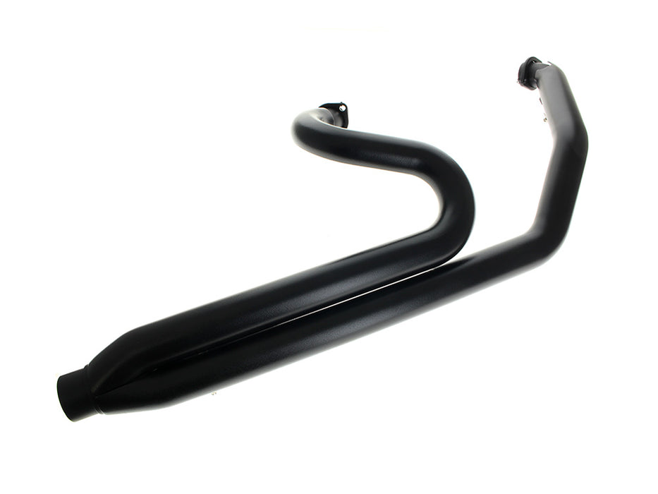 Diablo Gato Big Bore 2-into-1 Exhaust - Black. Fits Touring 2017up