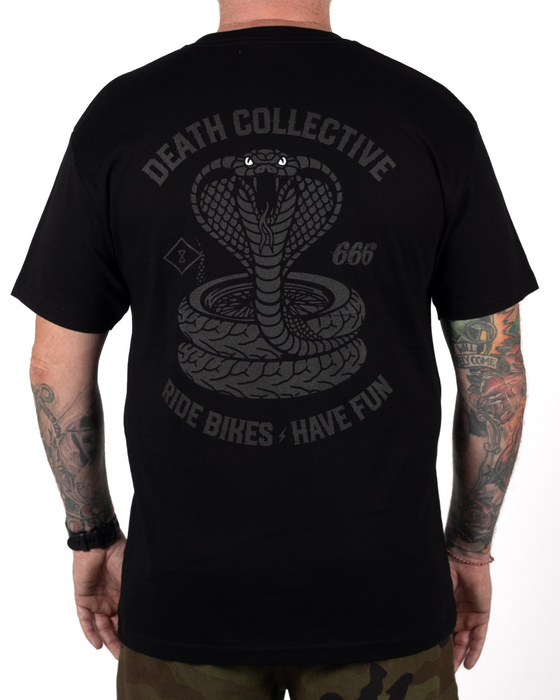 DEATH COLLECTIVE Snake Eyes Tee