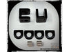 Footpeg Adapters - Black. Fits Earlier Style Footpegs to Softail 2018up.