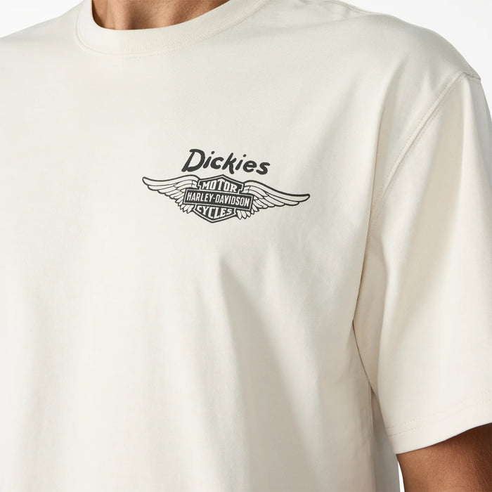 Dickies x Harley-Davidson® Vintage Wash Cowboy Graphic T-Shirt Bone