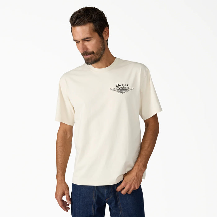 Dickies x Harley-Davidson® Vintage Wash Cowboy Graphic T-Shirt Bone