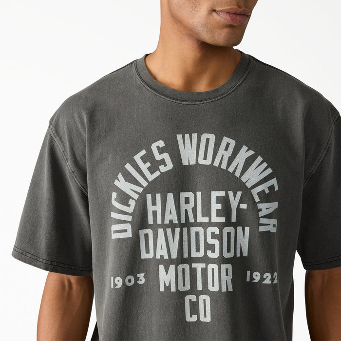 Dickies x Harley-Davidson® Vintage Wash Logo Graphic T-Shirt Black