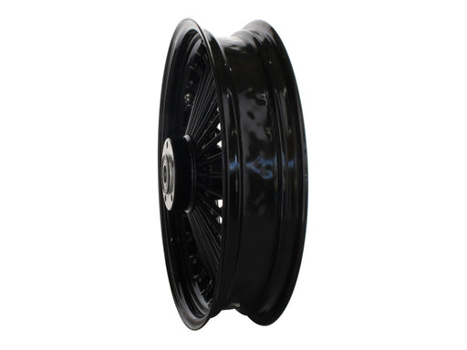 16in. x 3.5in. Mammoth Fat Spoke Rear Wheel - Gloss Black. Fits Softail 2011up.