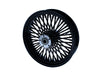 16in. x 3.5in. Mammoth Fat Spoke Rear Wheel - Gloss Black. Fits Softail 2011up.