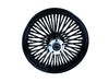 16in. x 3.5in. Mammoth Fat Spoke Rear Wheel - Gloss Black. Fits Softail 2011up.