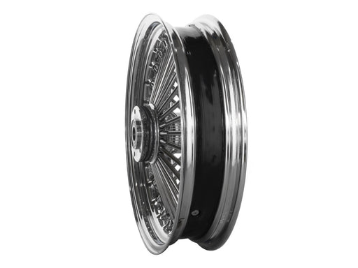 16in. x 3.5in. Mammoth Fat Spoke Rear Wheel - Chrome. Fits Softail 2011up.