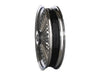 18in. x 3.5in. Mammoth Fat Spoke Rear Wheel - Chrome. Fits Softail 2000-2007, Dyna 2000-2005, Sportster 2000-2004 & Touring 2000-2001.
