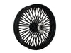 18in. x 3.5in. Mammoth Fat Spoke Rear Wheel - Gloss Black. Fits Softail 2011up.