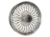 18in. x 3.5in. Mammoth Fat Spoke Rear Wheel - Chrome. Fits Softail 2011up.