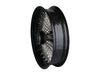 18in. x 4.25in. Mammoth Fat Spoke Rear Wheel - Gloss Black & Chrome. Fits Dyna 2012-2017 & Sportster 2014-2021.