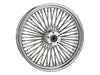 18in. x 4.25in. Mammoth Fat Spoke Rear Wheel - Chrome. Fits Dyna 2012-2017 & Sportster 2014-2021.