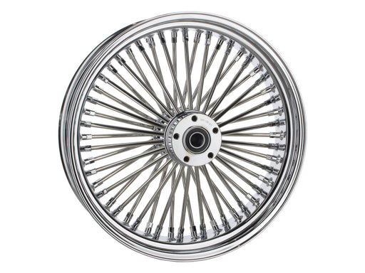 18in. x 4.25in. Mammoth Fat Spoke Rear Wheel - Chrome. Fits Dyna 2012-2017 & Sportster 2014-2021.