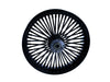 18in. x 5.5in. Mammoth Fat Spoke Rear Wheel - Gloss Black. Fits Dyna 2012-2017 & Sportster 2014-2021.