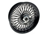 18in. x 5.5in. Mammoth Fat Spoke Rear Wheel - Gloss Black. Fits Touring 2009up with ABS & Cush Drive.