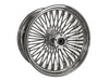 18in. x 8.5in. Mammoth Fat Spoke Rear Wheel - Chrome. Fits Softail Breakout 2013-2017 & Rocker 2011.