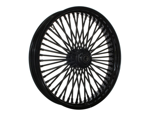 21in. x 3.5in. Mammoth Fat Spoke Front Wheel - Gloss Black. Fits FX Softail 2011-2015.