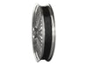 21in. x 3.5in. Mammoth Fat Spoke Front Wheel - Chrome. Fits FX Softail 2011-2015.