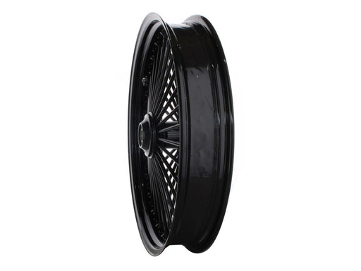 21in. x 3.5in. Mammoth Fat Spoke Front Wheel - Gloss Black. Fits Softail Breakout 2013up.