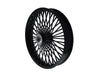 21in. x 3.5in. Mammoth Fat Spoke Front Wheel - Gloss Black. Fits Softail Breakout 2013up.
