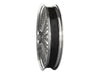 21in. x 3.5in. Mammoth Fat Spoke Front Wheel - Chrome. Fits Softail Breakout 2013up.