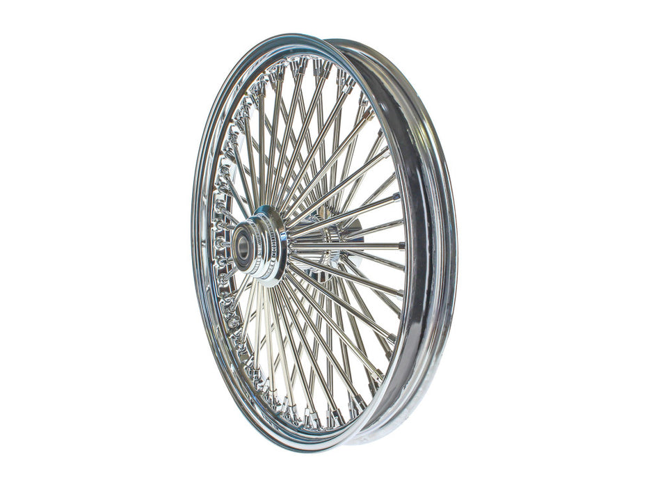 21in. x 3.5in. Mammoth Fat Spoke Front Wheel - Chrome. Fits Softail Heritage 2007-2010, Deluxe 2007-2010 & Fatboy 2008-2010
