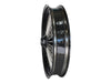 21in. x 3.5in. Mammoth Fat Spoke Front Wheel - Gloss Black & Chrome. Fits Softail Heritage 2011up, Deluxe 2011-2020, Slim 2012-2021 & Fatboy 2011-2017