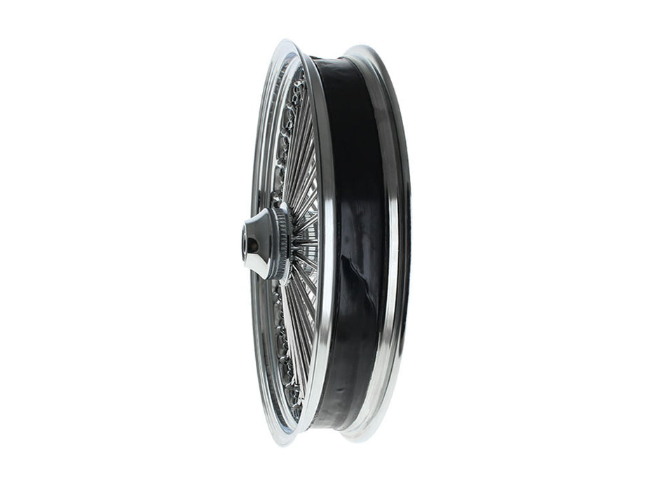 21in. x 3.5in. Mammoth Fat Spoke Front Wheel - Chrome. Fits Fatboy 2018up