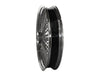 21in. x 3.5in. Mammoth Fat Spoke Front Wheel - Chrome. Fits Touring 2008up