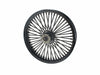 21in. x 3.5in. Mammoth Fat Spoke Front Wheel - Gloss Black. Fits Touring 2008up