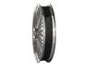 21in. x 3.5in. Mammoth Fat Spoke Front Wheel - Chrome. Fits Mid Glide Dyna 2012-2017 & FX Softail 2018up.