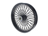21in. x 3.5in. Mammoth Fat Spoke Front Wheel - Gloss Black. Fits Dual Disc Dyna Fat Bob 2012-2017 & CVO Pro Street Breakout 2016-2017