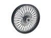 21in. x 3.5in. Mammoth Fat Spoke Front Wheel - Gloss Black. Fits Dual Disc Dyna Fat Bob 2012-2017 & CVO Pro Street Breakout 2016-2017