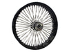 21in. x 3.5in. Mammoth Fat Spoke Front Wheel - Gloss Black & Chrome. Fits Dyna Fat Bob 2012-2017 & CVO Pro Street Breakout 2016-2017