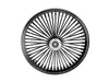 21in. x 3.5in. Mammoth Fat Spoke Front Wheel - Gloss Black. Fits Dual Disc Mid Glide Dyna Low Rider 2014-2017