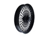 23in. x 3.5in. Mammoth Fat Spoke Front Wheel - Gloss Black. Fits Fatboy 2018up