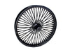 23in. x 3.5in. Mammoth Fat Spoke Front Wheel - Gloss Black. Fits Fatboy 2018up