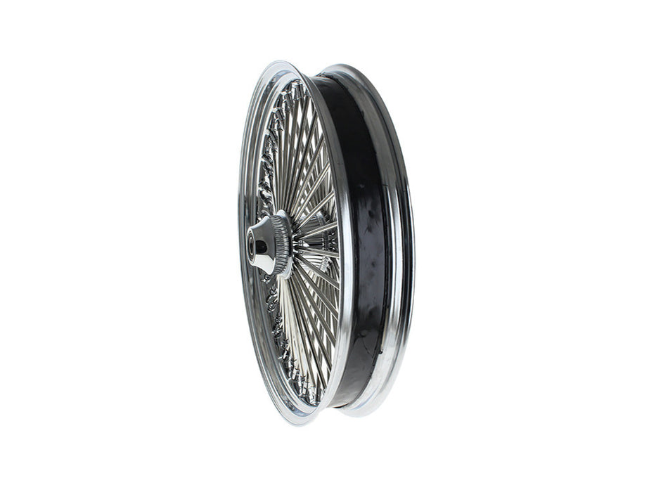 23in. x 3.5in. Mammoth Fat Spoke Front Wheel - Chrome. Fits Fatboy 2018up