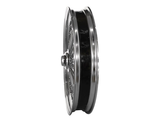 23in. x 3.5in. Mammoth Fat Spoke Front Wheel - Chrome. Fits FX Softail 2007-2010.