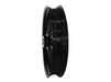 23in. x 3.5in. Mammoth Fat Spoke Front Wheel - Gloss Black. Fits FX Softail 2011-2015.