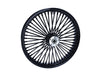 23in. x 3.5in. Mammoth Fat Spoke Front Wheel - Gloss Black. Fits FX Softail 2011-2015.
