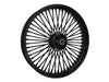 23in. x 3.5in. Mammoth Fat Spoke Front Wheel - Gloss Black. Fits FX Softail 2011-2015.