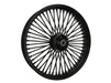 23in. x 3.5in. Mammoth Fat Spoke Front Wheel - Gloss Black. Fits FX Softail 2011-2015.