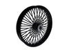 23in. x 3.5in. Mammoth Fat Spoke Front Wheel - Gloss Black. Fits Softail Breakout 2013up.