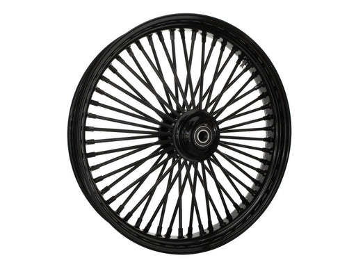 23in. x 3.5in. Mammoth Fat Spoke Front Wheel - Gloss Black. Fits Softail Breakout 2013up.