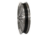 23in. x 3.5in. Mammoth Fat Spoke Front Wheel - Chrome. Fits Touring 2008up
