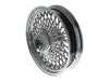 16in. x 3.5in. Cali Fat Spoke Rear Wheel - Chrome. Fits Softail 2011up.