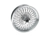 16in. x 3.5in. Cali Fat Spoke Rear Wheel - Chrome. Fits Softail 2011up.
