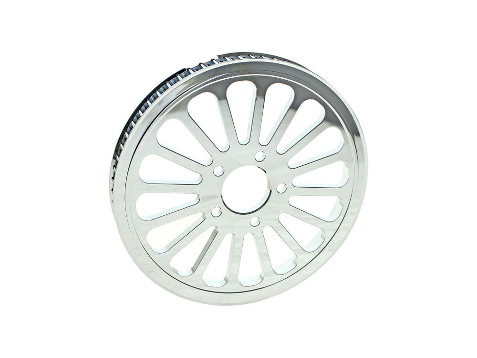 70T Tooth x 1-1/8in. Wide SS2 Pulley - Chrome.